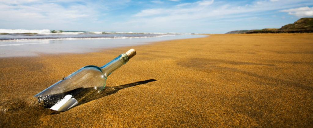 Jimmys Yard Header Image #12 Message in a Bottle